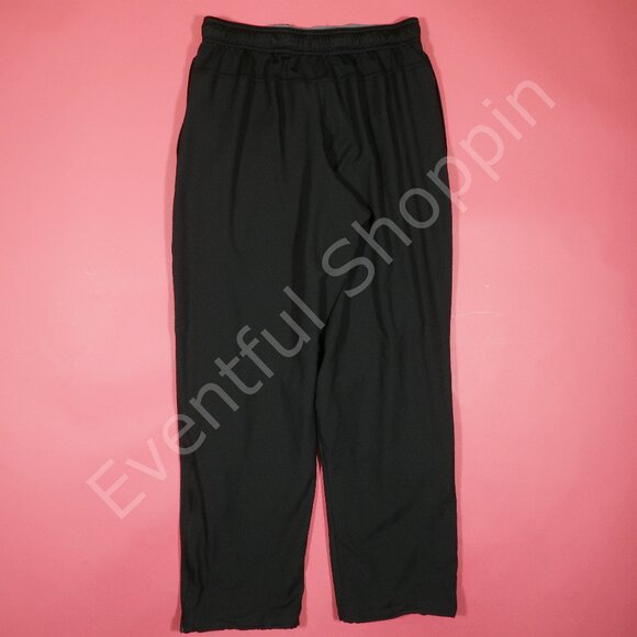 Nike Georgia Bulldogs Pants Mens M Black Track Mesh Lined Stretch Waist - Picture 3 of 8